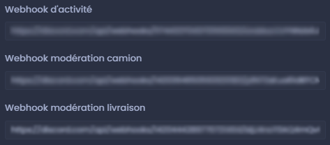 Webhook Discord